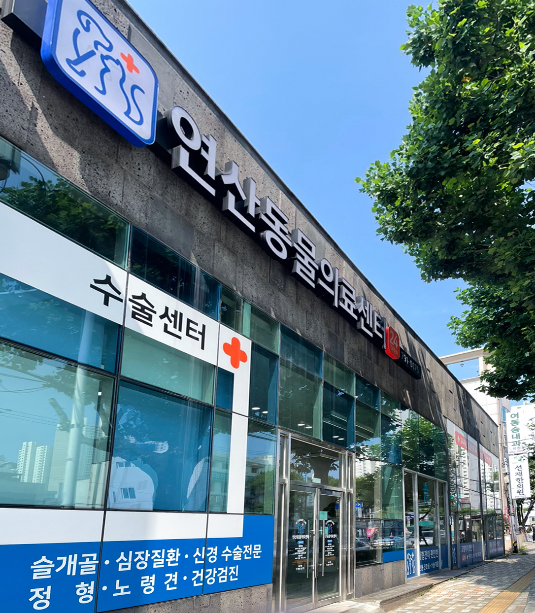 병원 외부 전경1, 건물 외관