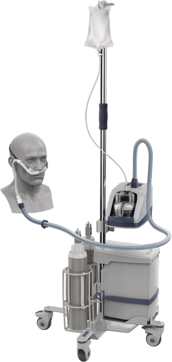 비강 캐뉼라(HFNC) 이미지